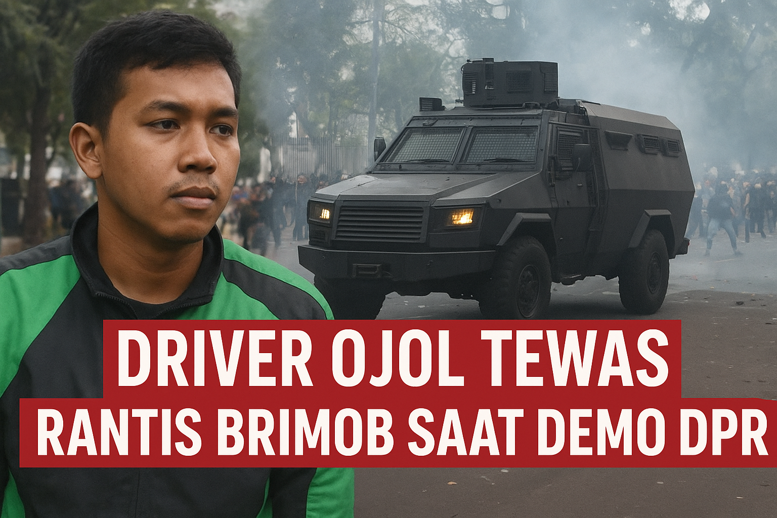 Driver Ojol Tewas