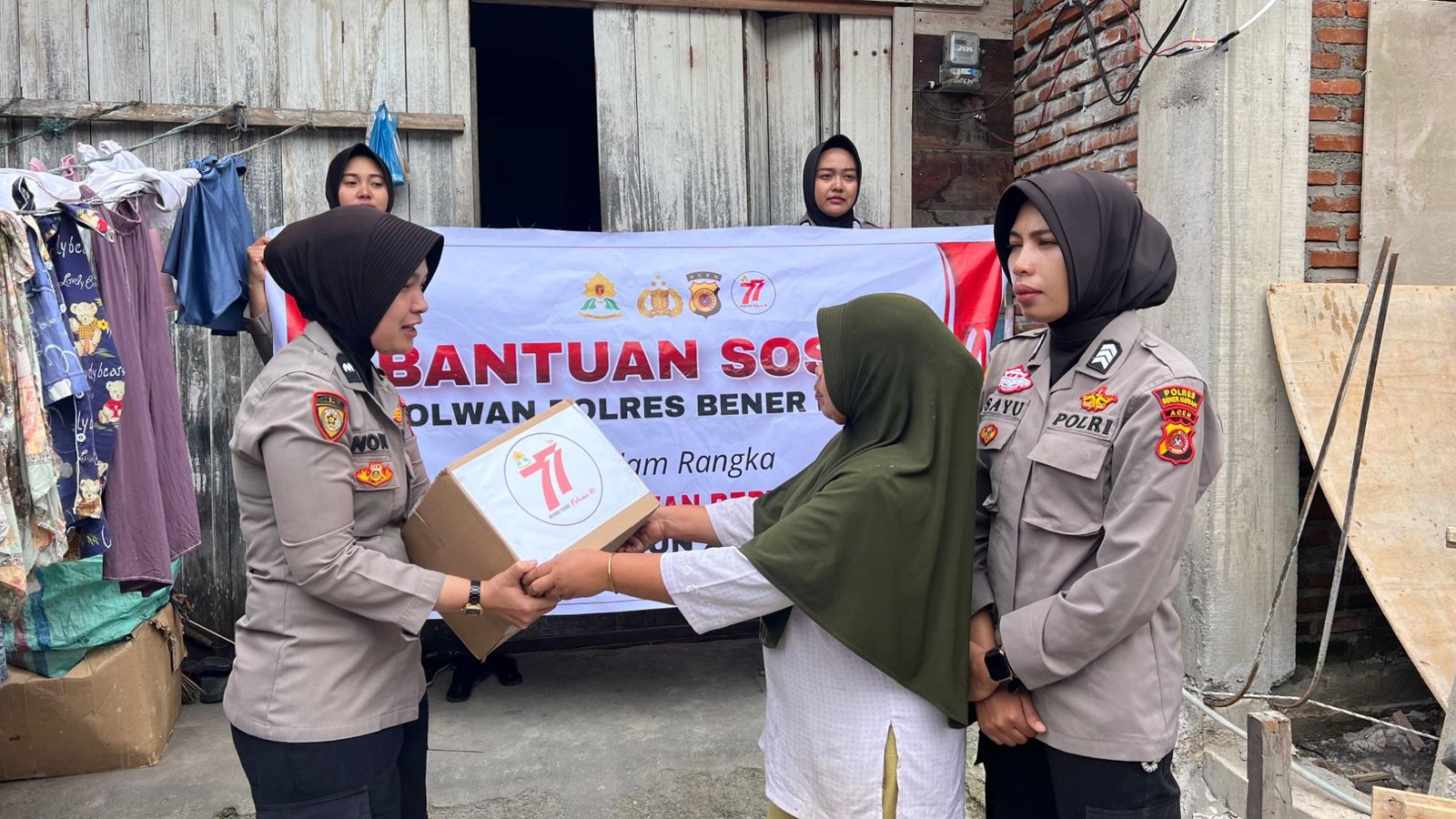 Polwan Polres Bener Meriah