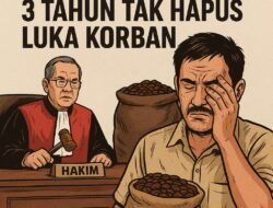 Pegawai RSU Tipu Pedagang Kopi Rp226 Juta: Vonis 3 Tahun Tak Hapus Luka Korban
