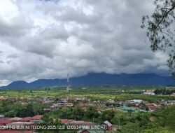 Masih Bergejolak, Pos Pemantau Burni Telong Catat 33 Kali Gempa