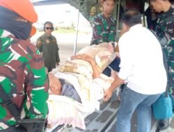 Dari Rembele, TNI AU Angkut Warga Terisolir