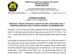 Gunung Burni Telong Siaga: Pendaki dan Warga Dilarang Dekati Kawah