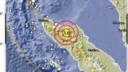 gempa berkekuatan