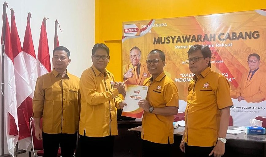 Syafri Kaharudin nahkodai Hanura Bener Meriah