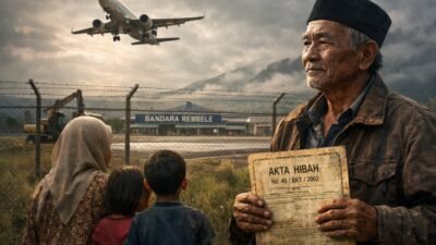 Di Balik Megahnya Bandara Rembele, Hak Ahli Waris Mangger Masih Menggantung