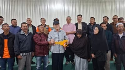 Pemkab Bener Meriah Serahkan 226 Unit Huntara untuk Korban Bencana Hidrometeorologi 