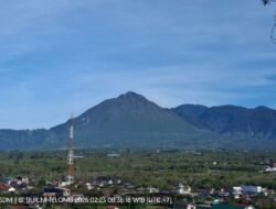 Aktivitas Burni Telong Masih Waspada, Warga Diminta Tidak Dekati Kawah 