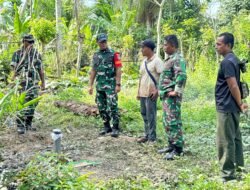 Dansatgas TMMD Tinjau Langsung Pembuatan Sumur Bor di Jeumpa Sikureng