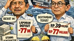 Warisan Defisit Capai Rp77 Miliar, Kontraktor Masih Terhutang