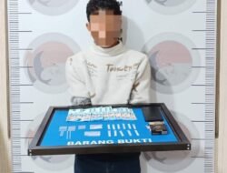 Digerebek Tengah Malam, 13 Paket Sabu Diamankan di Bandar