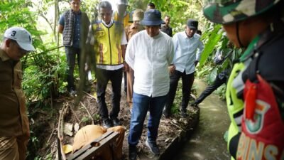 Tekan Perluasan Sinkhole, Aliran Air Hulu Pondok Balik Dialihkan Sementara