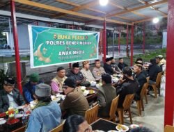 Polres Bener Meriah Gandeng Wartawan Berbagi Takjil Ramadan, Tutup dengan Buka Puasa Bersama