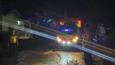 Kasatlantas Polres Bener Meriah Cek Kesiapan Pos Pam Mudik Lebaran