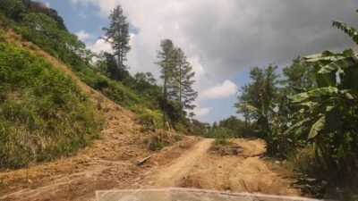 Menembus Longsor Demi Hidup, Kisah Pilu Petani Melintasi Jalan Origon