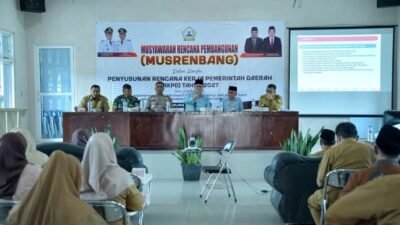 Musrenbang Penentu Arah Pembangunan, Harus Libatkan Semua Unsur