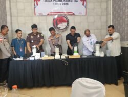 Polres Langsa Musnahkan 2,5 Kilogram Sabu, Delapan Tersangka Diamankan