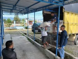 Perumda Tirta Bengi Terima Bantuan 6 Ton PAC dari Satgas PRR