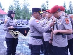 Kapolres Bener Meriah Pimpin Sertijab Tiga Kasat, Tegaskan Jabatan Bukan Sekadar Kehormatan