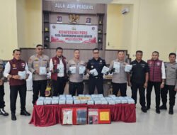 Polres Langsa Ungkap 46,6 Kg Sabu Jaringan Malaysia Senilai Rp13,2 Miliar