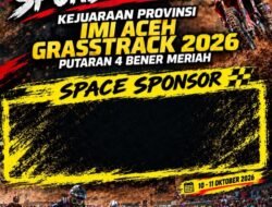 Kejurprov IMI Aceh Grasstrack 2026 Digelar di Bener Meriah, Panitia Buka Peluang Sponsorship